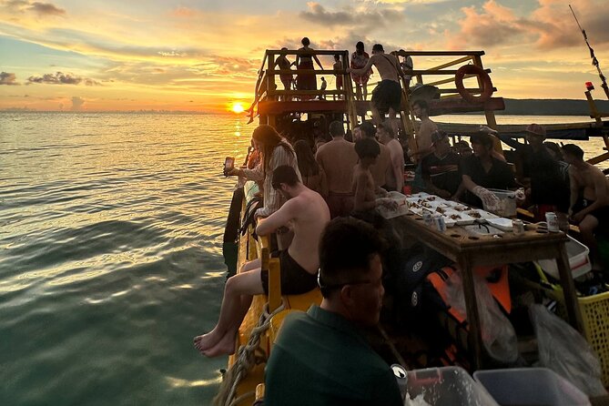 Koh Rong Tour: A Snorkeling, Fishing, Sunset, Plankton - Sunset on Long Beach: timing the day for the sky show