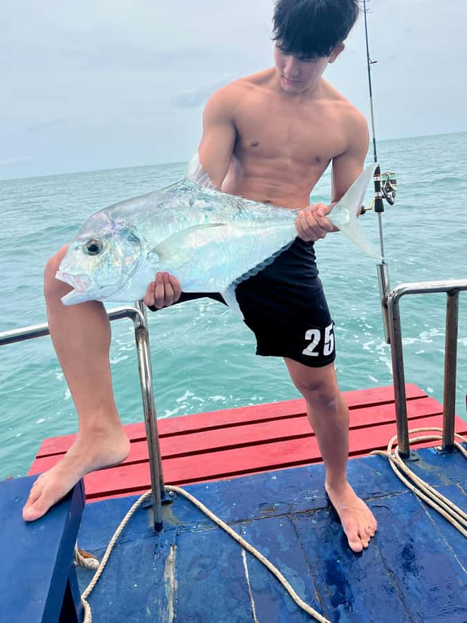 Koh Samui: Mr.Ung's Private Fishing/Boat Trip/Snorkeling/BBQ - The BBQ Lunch: Fish BBQ On Board Where You’re Still in the Action