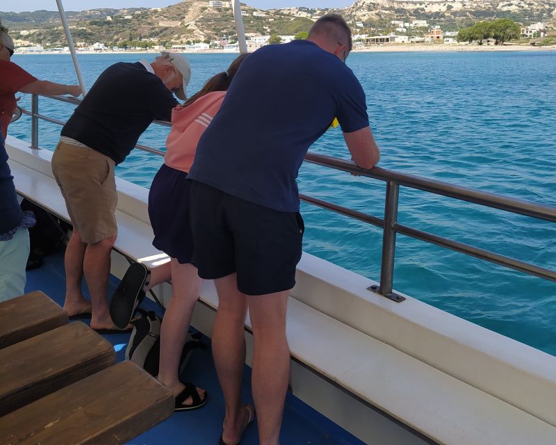 Kos: Kefalos Bay Boat Cruise with Fishing, Swimming, & Meal - The Beach Stop: Swimming, Sunbathing, and Snorkeling Time
