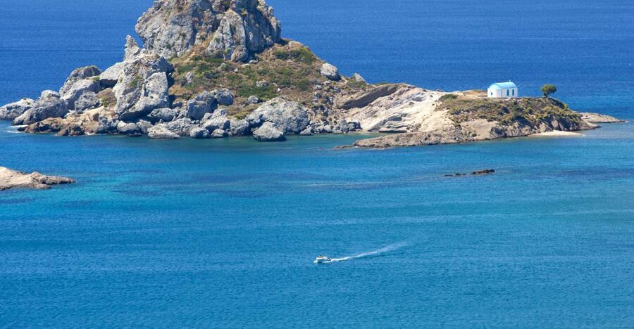 Kos: Kefalos Bay Boat Cruise with Fishing, Swimming, & Meal - Stone Painting for Kids (and the Reality of Simple Beach Art)