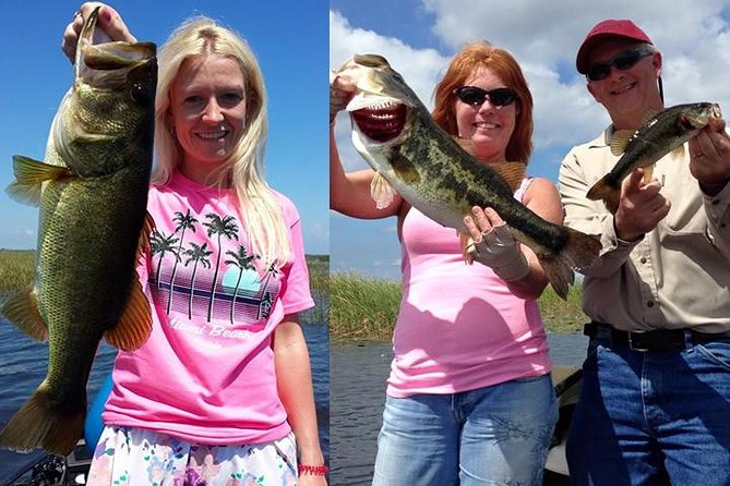 Lake Okeechobee Fishing Trips Near Palm Beach Florida - Stop 2 Lake Okeechobee: over 730 square miles of fishing time