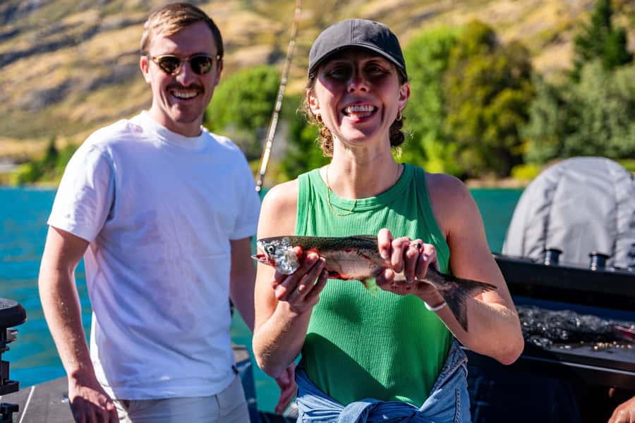 Lake Wakatipu: 3 Hour Fishing Adventure by Boat - The views side of Queenstown: Cecil Peak, Walter Peak, and The Remarkables
