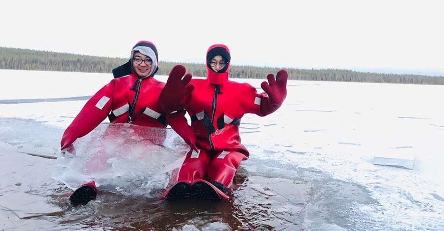 Lapland: Ice Fishing, Floating & BBQ Snow Adventure - Key highlights at a glance