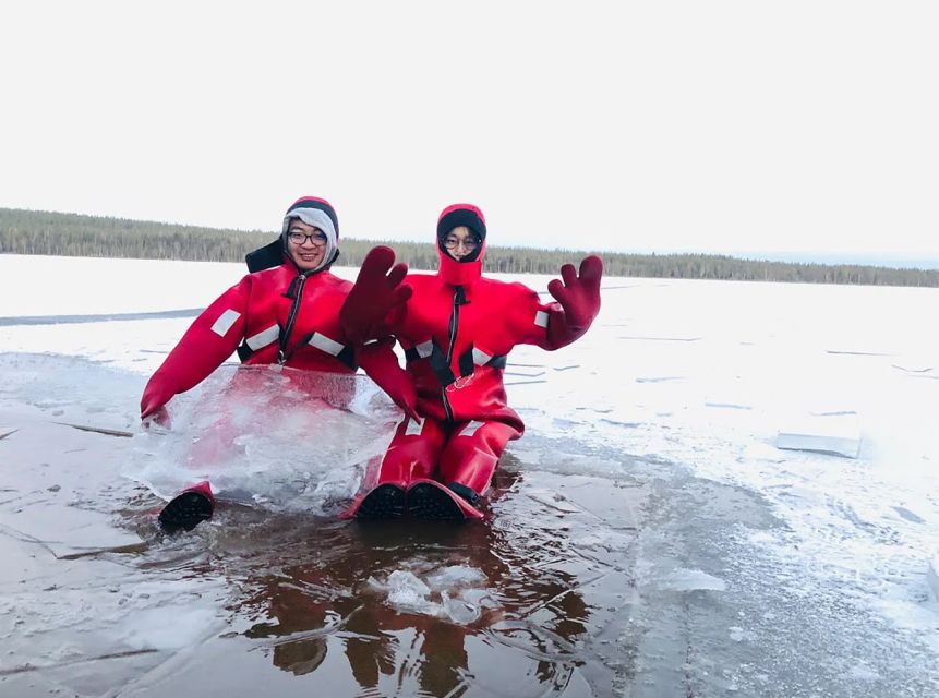 Lapland: Ice Fishing, Floating & BBQ Snow Adventure - Entering Lapland’s arctic-forest start