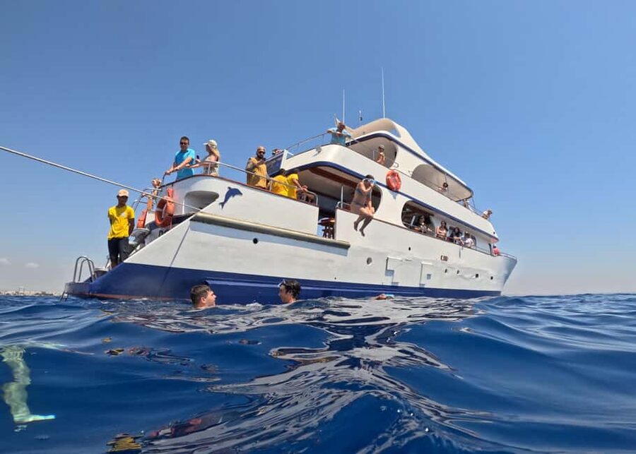 Larnaca: Glass-Bottom Boat Cruise with Fishing and BBQ Lunch - Swimming and Snorkeling Stops: Timing Your Comfort