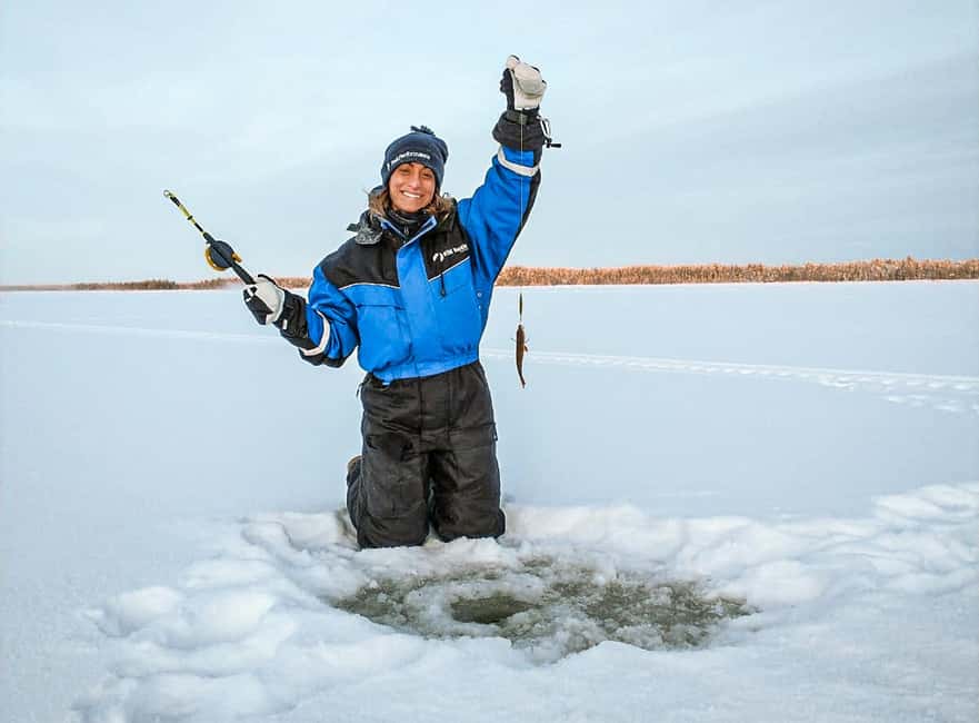 Levi: A fun Ice Fishing Experience in Levi, 3 HOURS - Meeting at the Levi Tourist Office: Don’t Rush This Part
