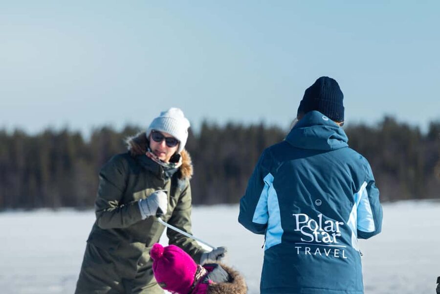 Levi: Arctic Ice-Fishing Experience - Campfire Break: Hot Drinks, Snacks, and Real Comfort