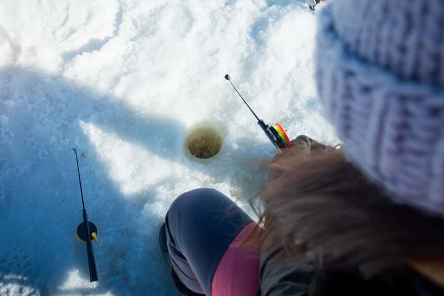 Levi: Arctic Ice-Fishing Experience - If You Catch a Fish, Your Guide Will Cook It