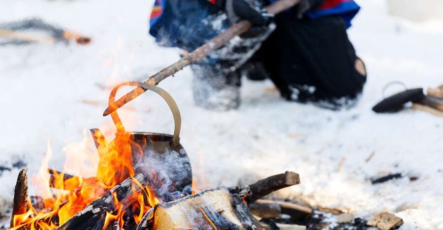 Levi: Ice Fishing by Snowmobile - Snowmobile pickup and kitting up for Levi cold weather comfort