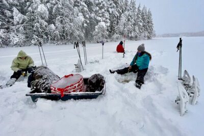 Levi: Small group ice fishing experience - How You Drill and Set Up the Gear (So You Actually Fish)