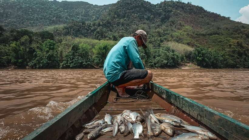 Luang Prabang: Mekong Fishing with a Local Fisherman & Lunch - Leaving Luang Prabang for the Mekong fishing zone