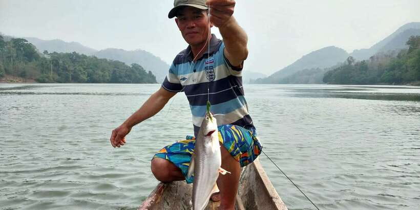 Luang Prabang: Mekong Fishing with a Local Fisherman & Lunch - The Ban Sing cruise and the motorised tuktuk ride back