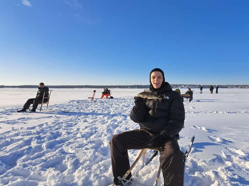Lulea: Ice Fishing Tour in the heart of the city with Guide - What You Can Catch in Norrbotten Waters: Salmon, Trout, and Whitefish