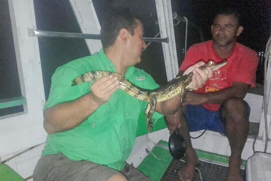 Manaus: Piranha Fishing and Alligator Watch Evening Tour - What to bring for piranhas and alligators in the dark