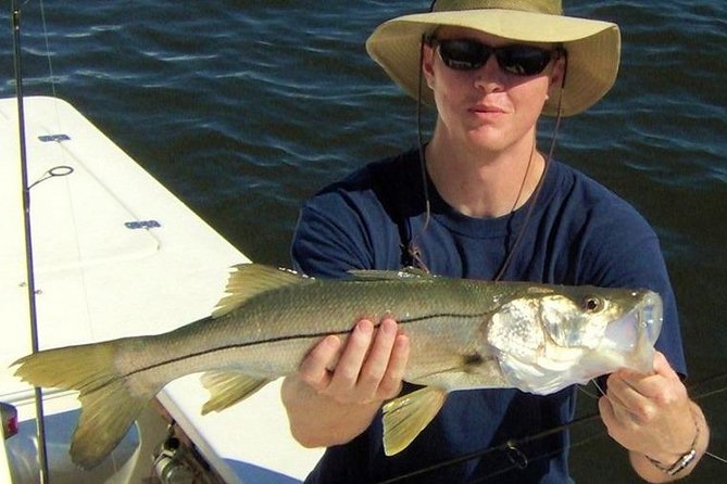 Marco Island Inshore Fishing Charters - Comfort and what to pack: cooler ice is covered, shade isn’t