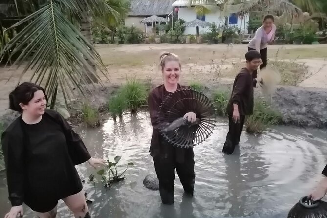 Mekong Delta Nature Cano-Kayak-Cycling & Fishing Private Day Trip - Rice planting, catching fish, and what hands-on learning really teaches
