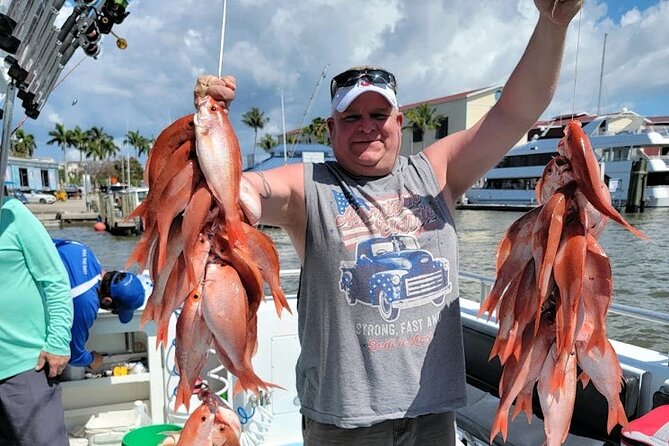 Naples 6 Hour Deep Sea Fishing - Tin City Cooking Options: Riverwalk Restaurant and Pincher’s Crab Shack