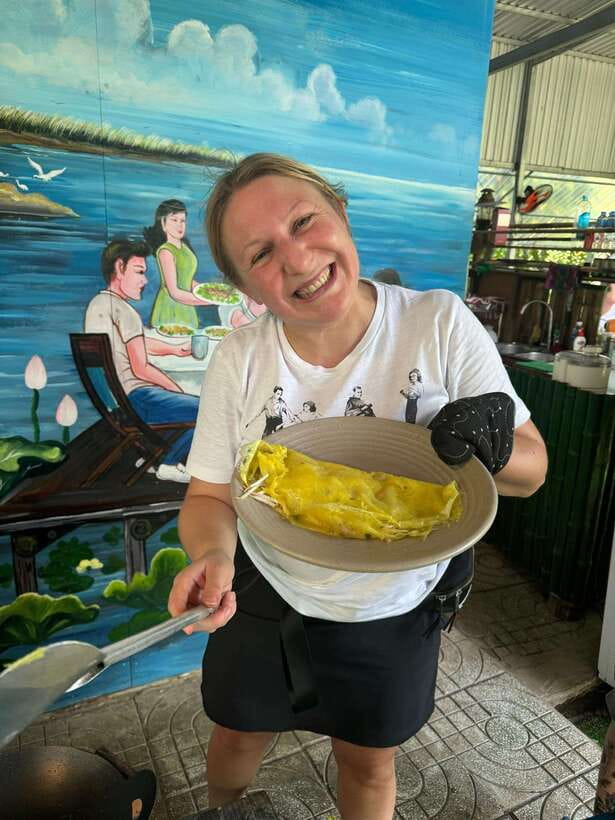 New Mekong Delta Nature 1Day: Bicycle-Kayak-Canoe & Fishing - Rice planting, catching fish, and what it teaches you