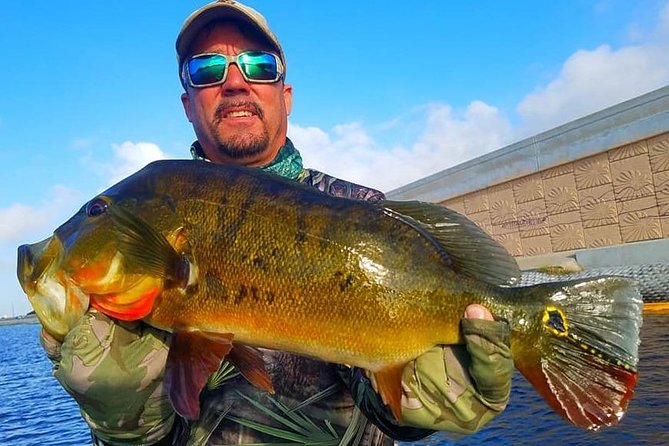 Peacock Bass Fishing Trip in Boynton Beach - Golf Greens Nearby: A Fun Bonus If You’re More Than Just a Fisher