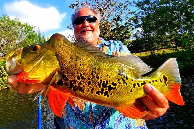 Peacock Bass Fishing Trip near Miami South Beach - Gear, bait, and the captain lesson that makes the trip work for everyone
