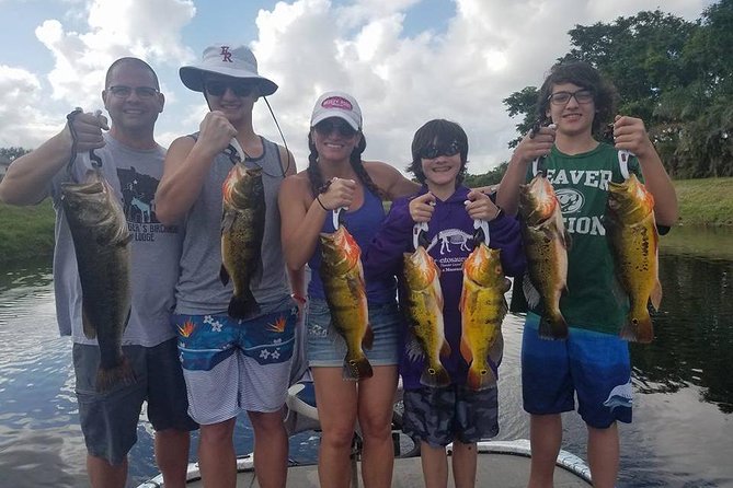 Peacock Bass Fishing Trips near Boca Raton - The Meeting Point at 1455 Lake Ida Rd: How the Day Starts