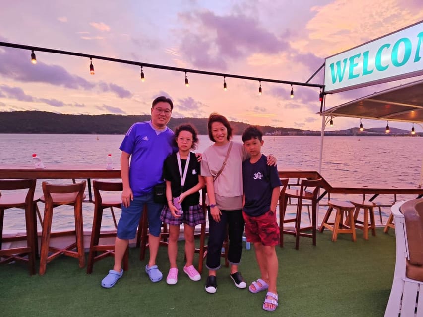 Phu Quoc: Sunset and Squid Fishing Boat Tour with Dinner - The 4-hour flow: sunset cruising, squid gear practice, then night fishing