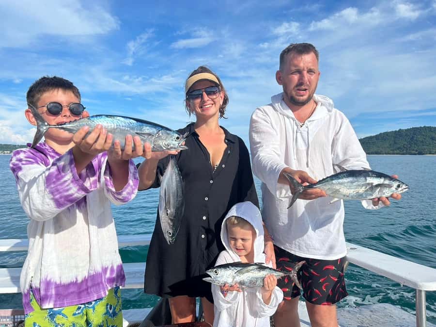 Phuket: Racha Island Fishing and Snorkeling Boat Tour - Trolling out to the Racha Islands: the fishing part you’ll actually do