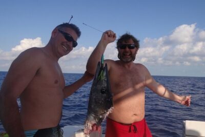 Private 1/2 Day Afternoon Bottom Fishing Charter on "Shady Grady" - What your 1pm departure looks like from Turtle Cove Marina