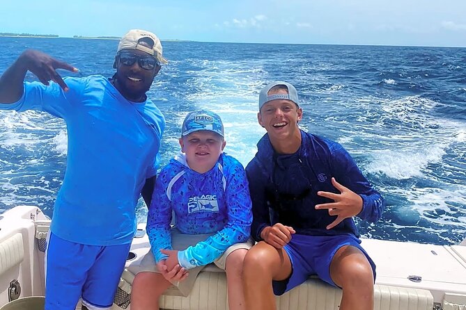 Private 1/2 Day Afternoon Bottom Fishing Charter on "Shady Grady" - Comfort on board: stereo, shade, bathroom, and a crew that keeps things friendly