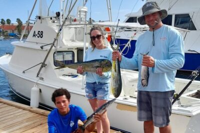 Private Afternoon Fishing Charter in Aruba - Meet the captain and mate: how Rudolph’s help changes your day