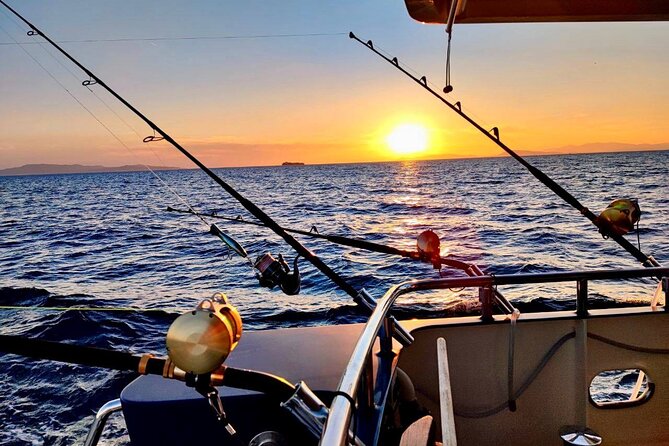 Private Boat and Fishing Tours in Greek Islands - Inside the EPIC BOAT: space, decks, and living onboard