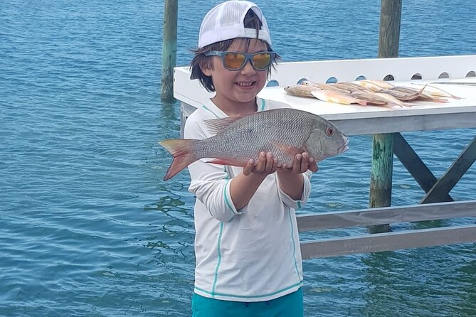 Private Bottom Fishing Charter 1/2 day morning on "Shady Grady" - Shady Grady boat details: comfort that helps you fish longer