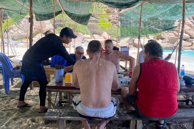 Private Excursions To Wild Island For Swimming Fishing BBQ Lunch - The Hòn Tre / Coconut Beach Stop: BBQ Lunch Done Beach-Style