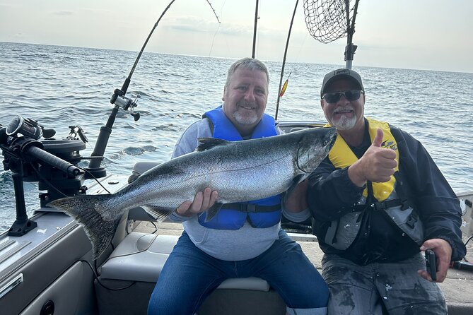 Private Fishing Adventure on the St. Lawrence River - Michel’s coaching: from first casts to real fish handling