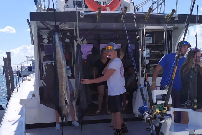 Private fishing charter Boat 48ft 12 pax Good Marlin and Sailfish - Comfort on a boat: the part nobody puts in the brochure