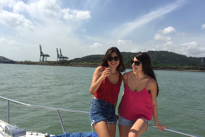 Private Fishing & Scenic Cruise – 27ft Proline | Panama Bay - Panama Canal viewing cruise: seeing the scale up close