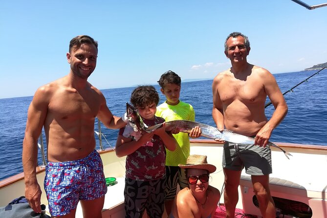 Private tour with fishing, tour of Capri and lunch on board - Leaving Massa Lubrense: coastal legends and getting your bearings fast