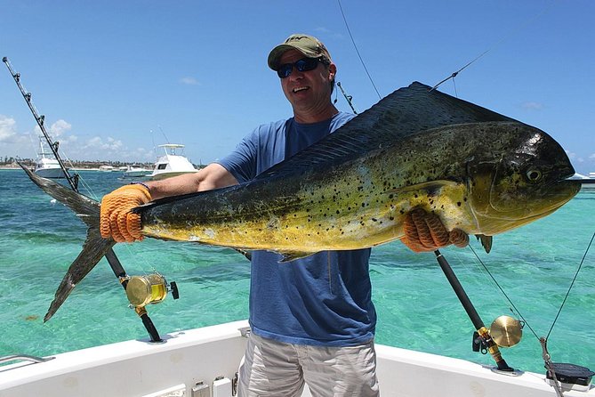 Punta Cana Private Fishing Charter on 39 Foot Boat with Bevarages - What you’re actually fishing for: marlin, tuna, sailfish, and dorado chances