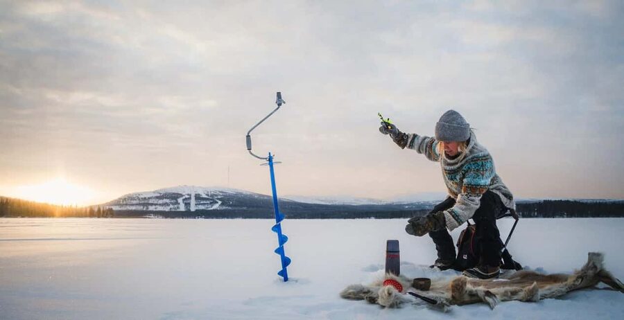 Pyhä: Ice Fishing Experience at Frozen Lake - Pyhäjärvi ice fishing: why the waiting feels powerful