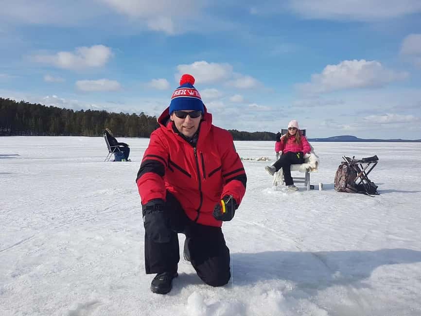 Pyhä: Ice Fishing Experience at Frozen Lake - Price and value: what $127 buys you in Lapland