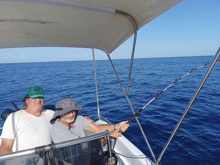 Rhodes: (4H/6H) Private Boat Fishing Trip with Equipment - What’s included: gear, safety, and the comfort extras that make it easy