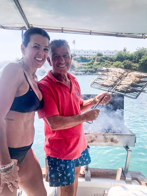 Rhodes: Captain Manolis Fishing Trip with BBQ and Swimming - Swimming and Snorkeling Near Rhodes Beaches: The Best Return on Your Time
