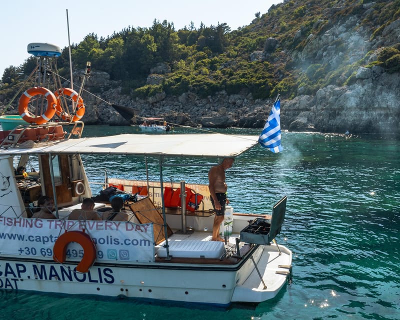 Rhodes: Captain Manolis Fishing Trip with BBQ and Swimming - What to Bring So You Don’t Spend the Day Improvising
