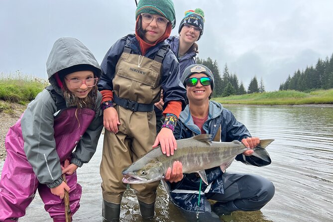 River Fishing and Bear Watching - Hoonah and Chichagof Island: where salmon and bears share the same space