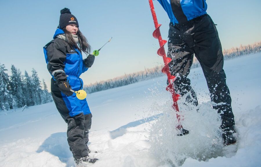 Rovaniemi: Guided Ice Fishing Experience - Drill, Bait, and Fish: The Hands-On Lesson Under the Ice