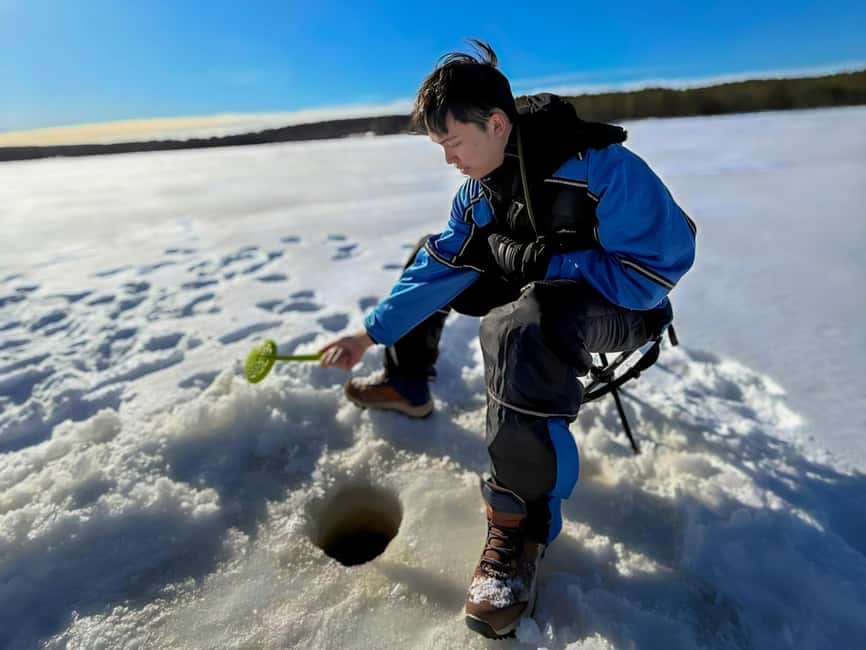 Rovaniemi: Ice Fishing Small Group Tour & Barbeque - The best part of small groups: guide attention without the crowd