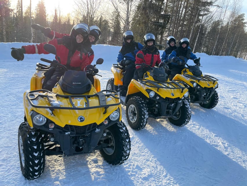 Rovaniemi: Quad Bike Ride and Ice Fishing - H2: About the Catch: Why Fish Might Be Quiet (and You Should Still Go)