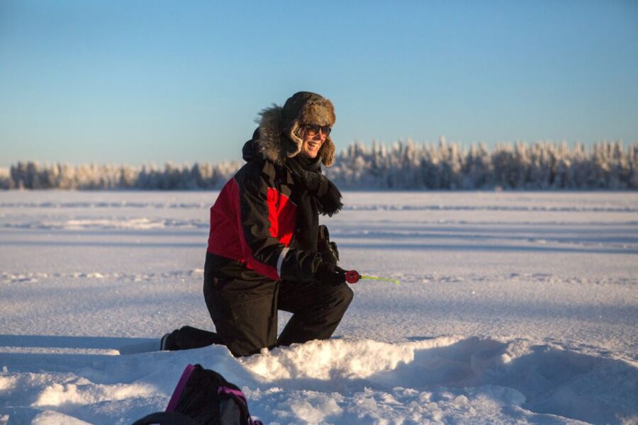 Ruka: Ice fishing trip - Group Size and the Social Reality of Ice Fishing