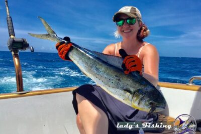 Santa Elena Fishing Charters in Punta Cana - Crew and private setup: Elena and her team in charge