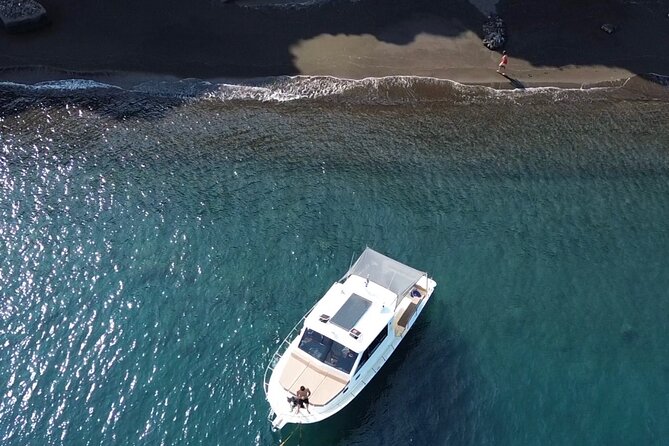 Santorini Fishing Private Cruise boat tour - BBQ, Snorkeling - Captain Makis and Elias: pirate energy with real sea experience